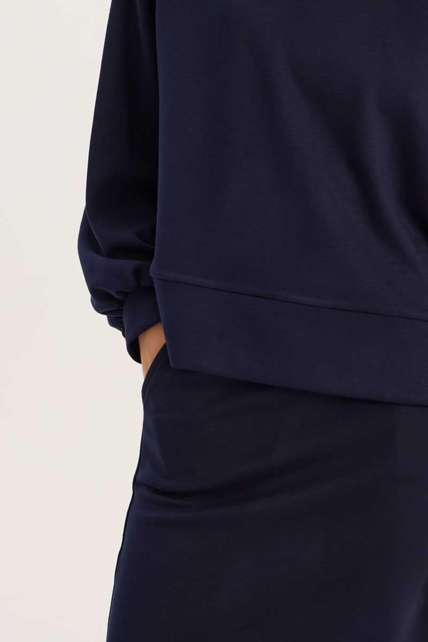 Sweatshirt Etek Lacivert