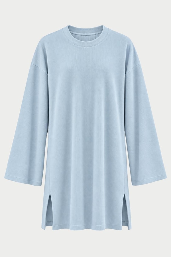 Ultrasoft Triko Tunik Bebe Mavisi