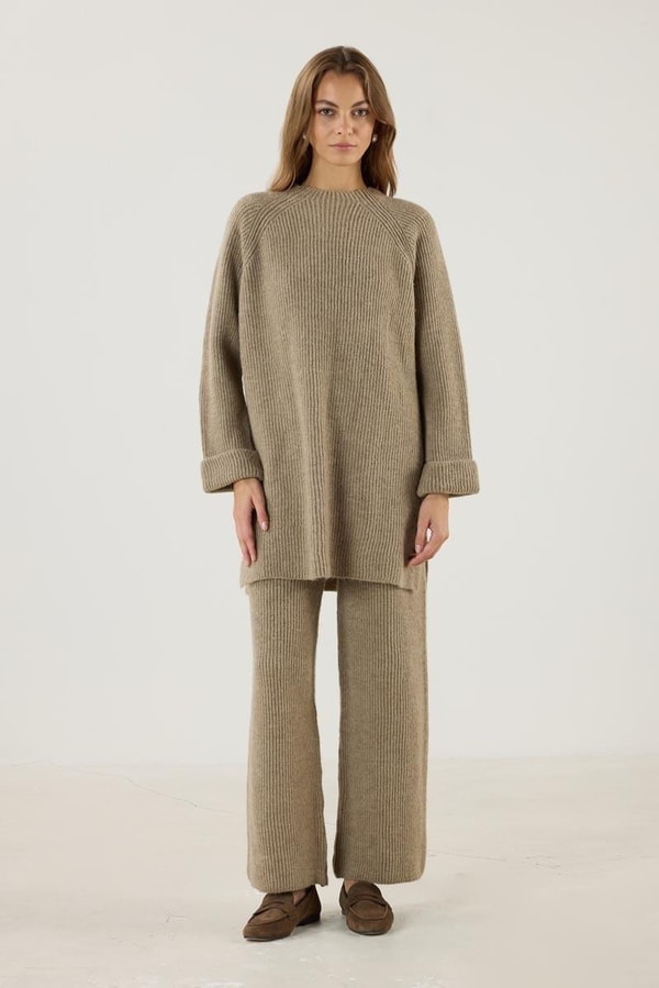 Vizon Kazak, Pantolon Örme Triko Takım