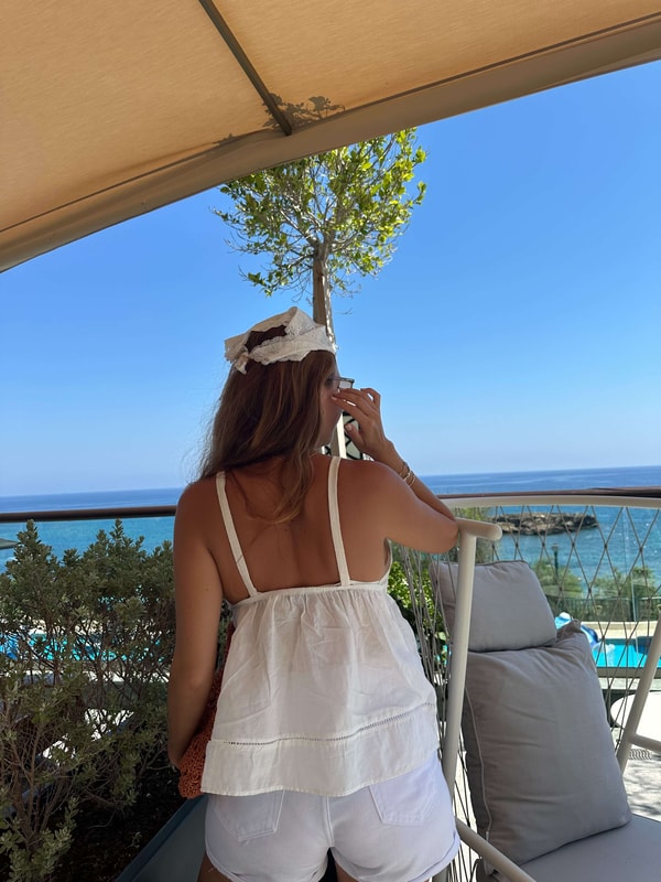 Garnili Triko Askılı Bluz