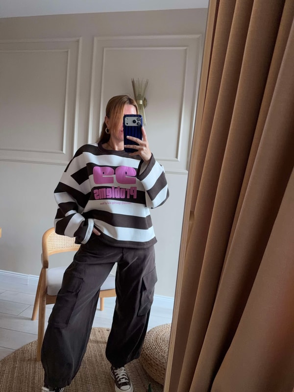Polar Sweatshirt99 Problems Üç İplik Sweatshirt - Acı Kahve