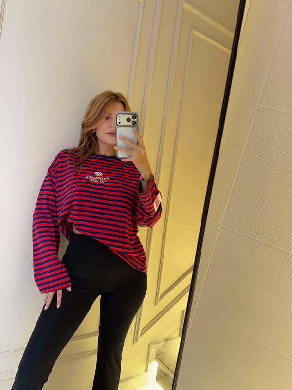 Bisiklet Yaka SweatshirtEtiket Detay Too Focused Sweatshirt - Kırmızı