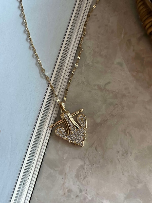 KolyeGold Renk Anchor Kolye