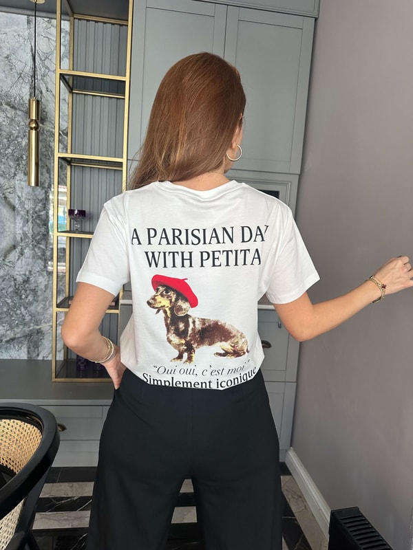 TişörtMaison Pepito Baskılı Tshirt