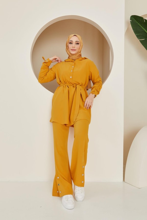 Charmy Çıtçıtlı Basic Takım - Oranj