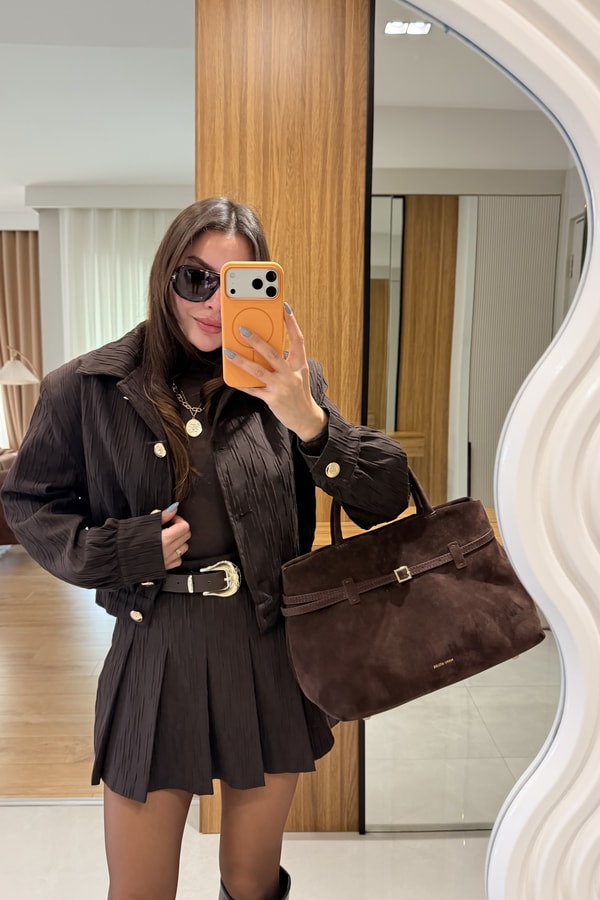 Aries Kahve Vatkalı Ceket