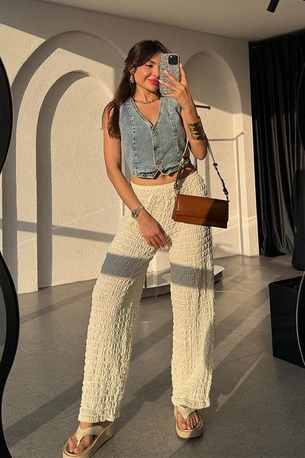 Bleart Denim Yelek 