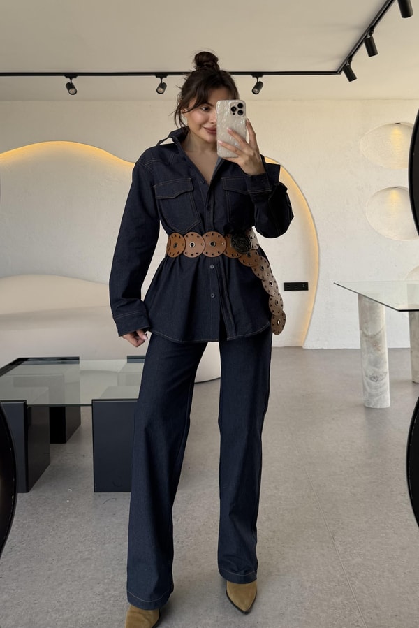 Califor Denim Cep Detaylı Pantolon