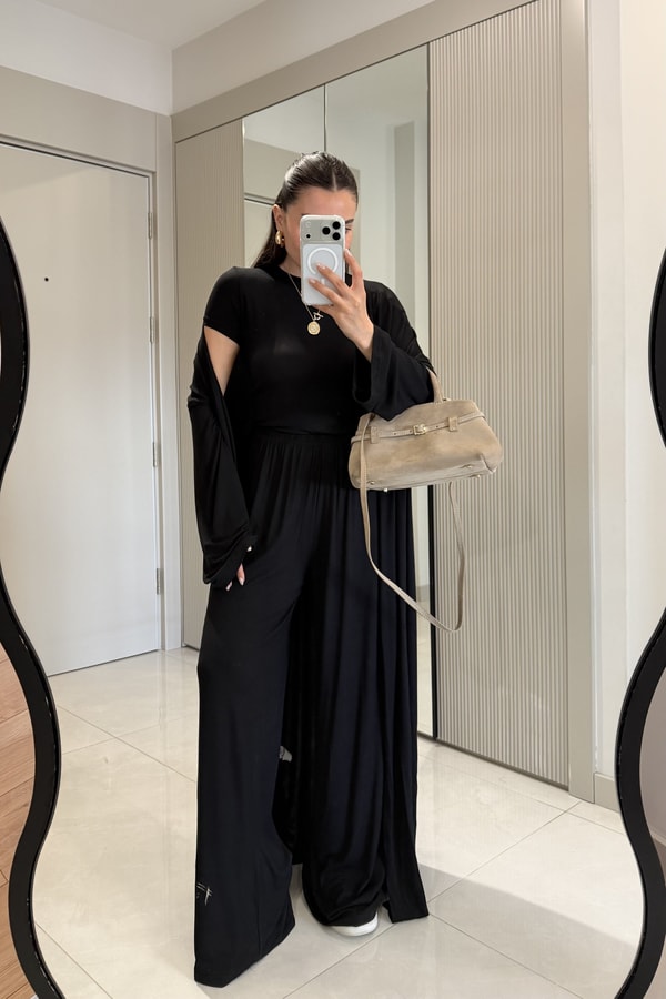 Calista Siyah Üçlü Salaş Takım