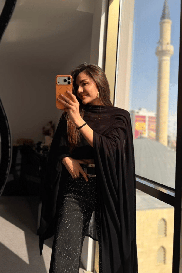 Chenko Siyah Transparan Panço