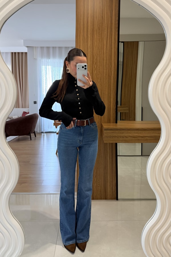 Darci Midblue İspanyol Jean
