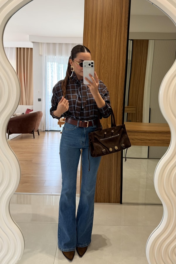 Darci Midblue İspanyol Jean