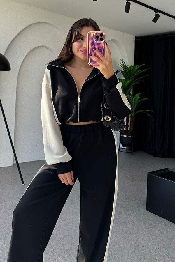Dominic Premium Modal Siyah Takım