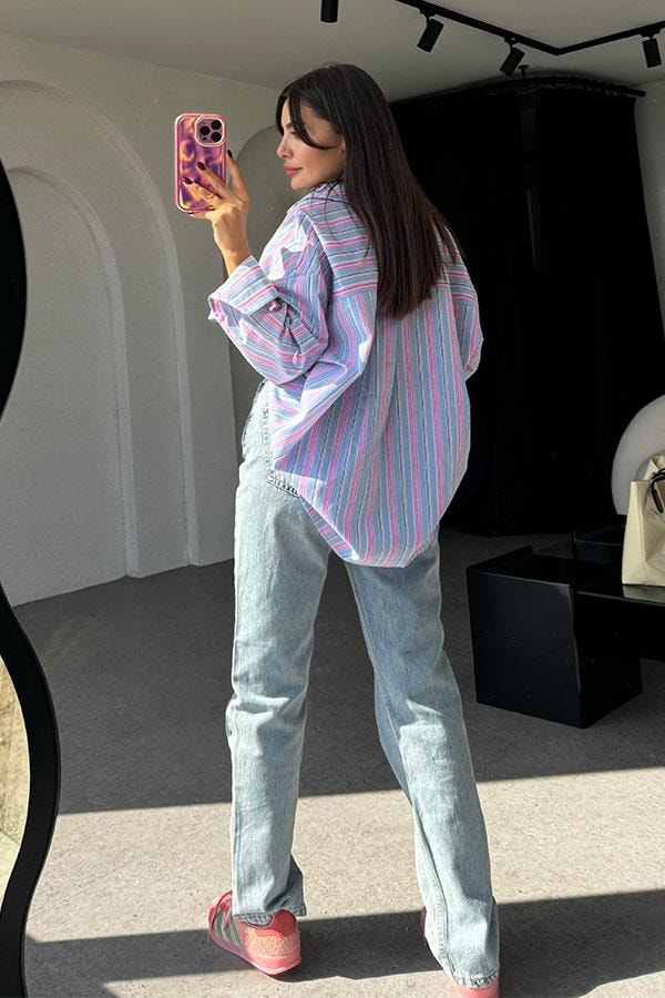 Dyla Lightblue Straight Jean