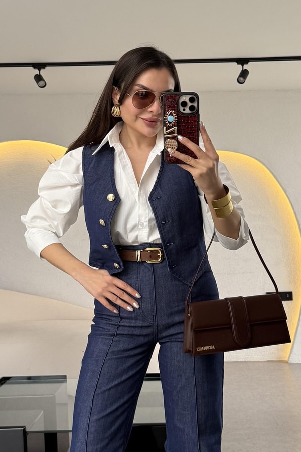 Enrico Denim Yelek