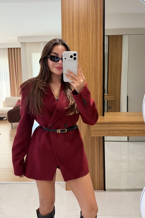 Esther Bordo Asimetrik Blazer
