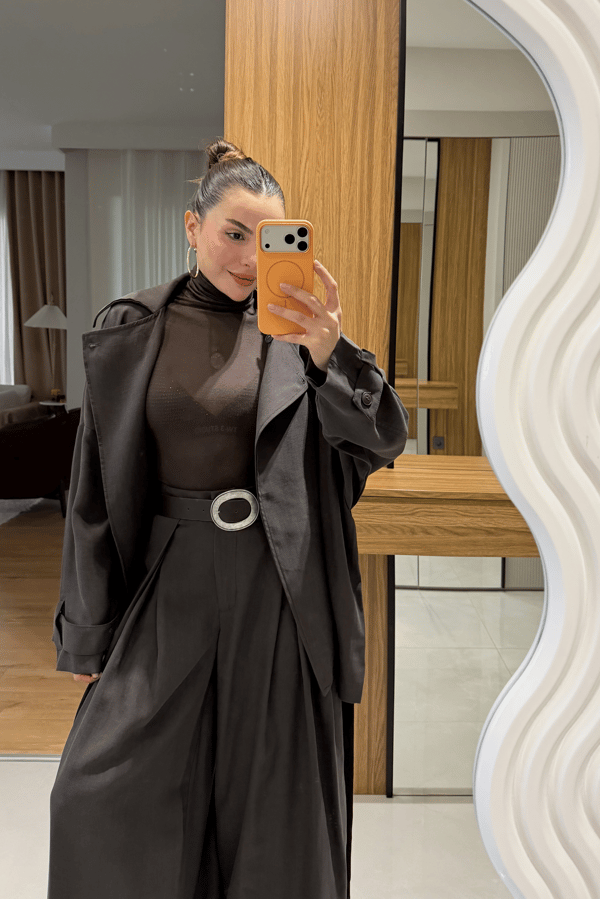 Holia Koyu Kahve Premium İkili Takım