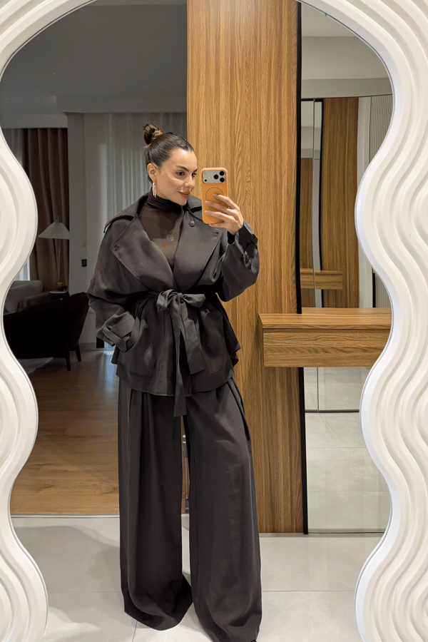 Holia Koyu Kahve Premium İkili Takım