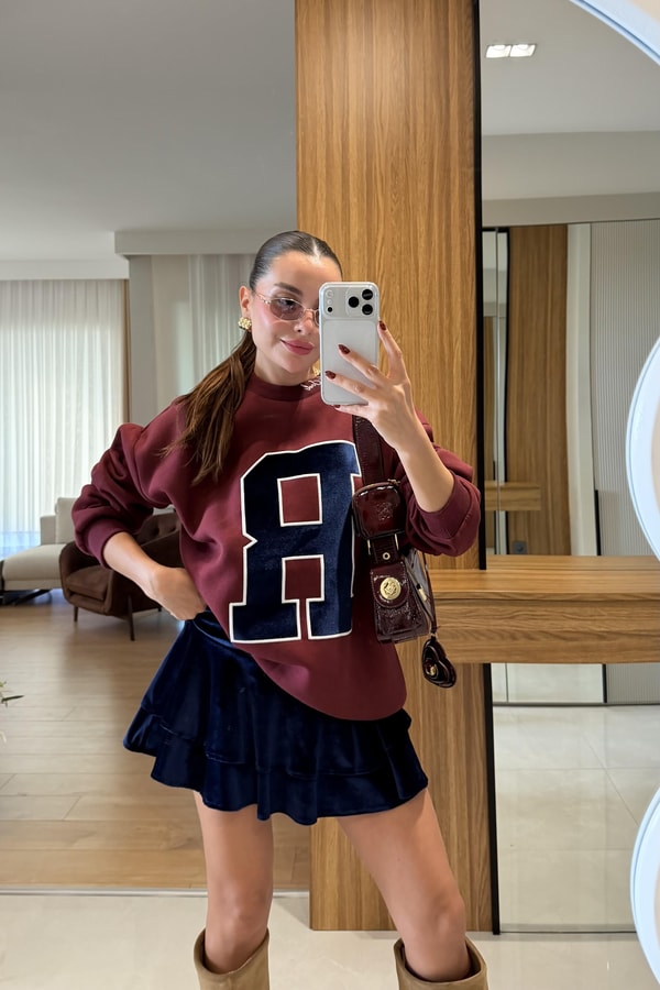 Hype Bordo Sweatshirt 