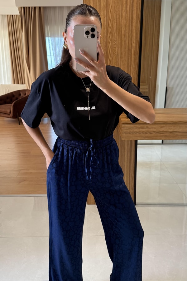 Jil Sander Siyah Tshirt 