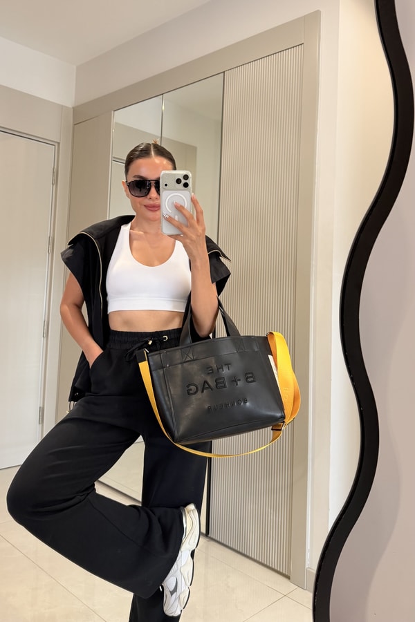 Kalia Siyah Premium Yelekli Modal Takım