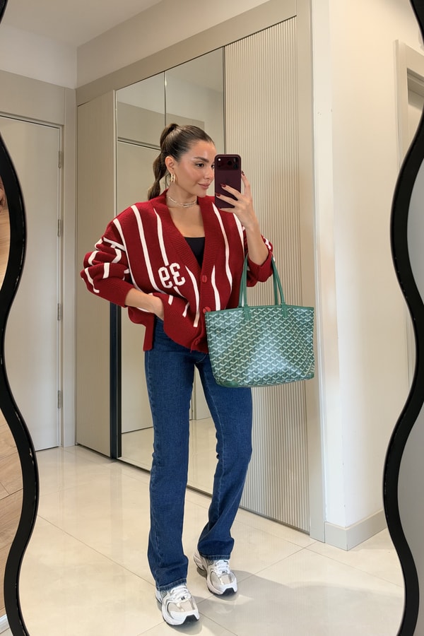 Lacorino Midblue Düğme Detaylı Jean