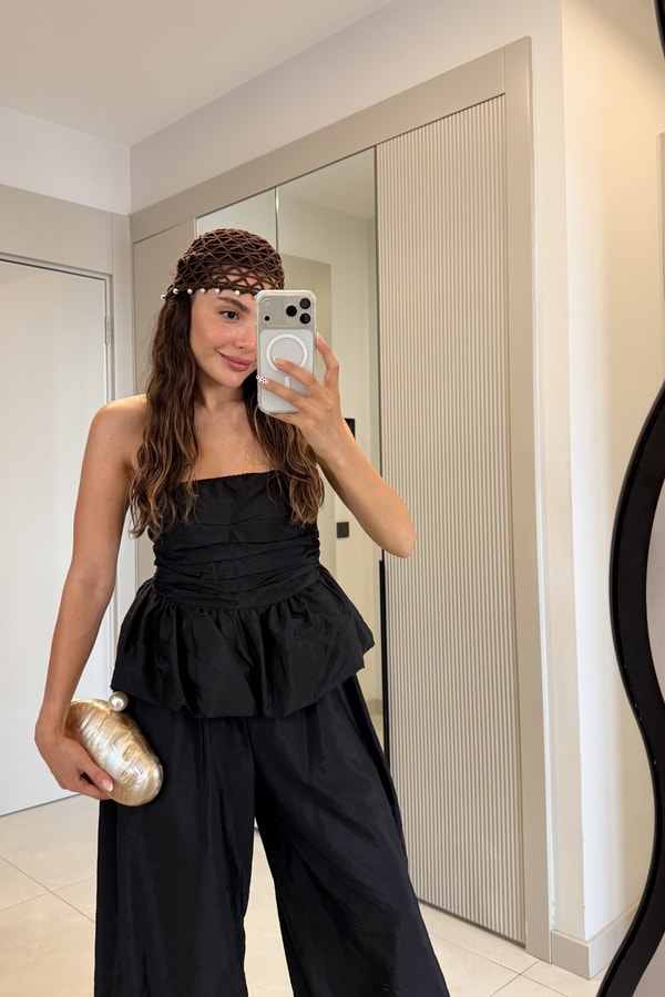 Lonse Siyah Pinterest İkili Takım