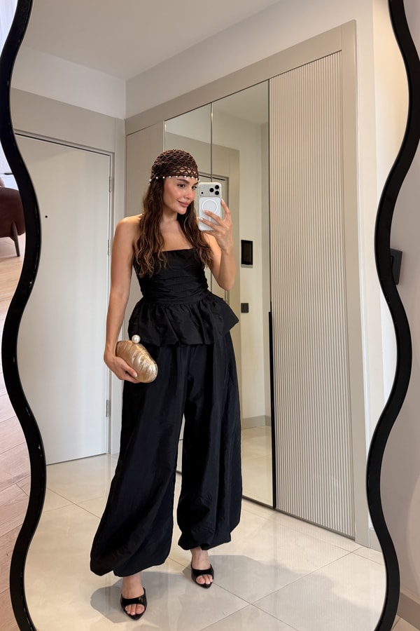 Lonse Siyah Pinterest İkili Takım