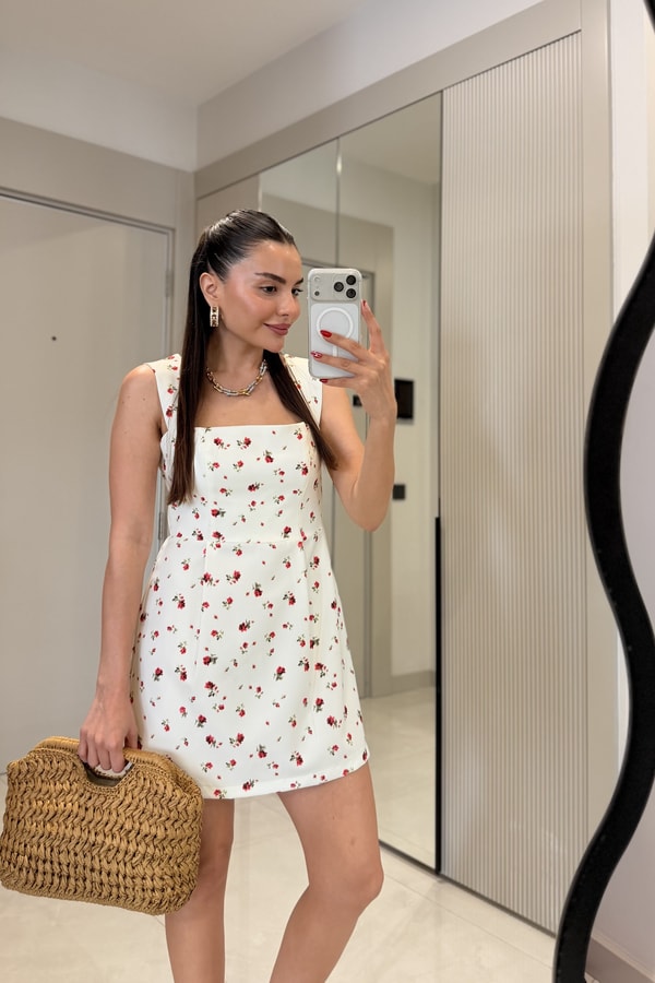Luanna Taba Hasır El Çantası