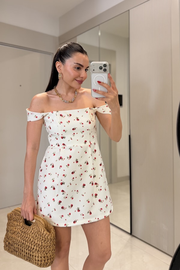 Luanna Taba Hasır El Çantası