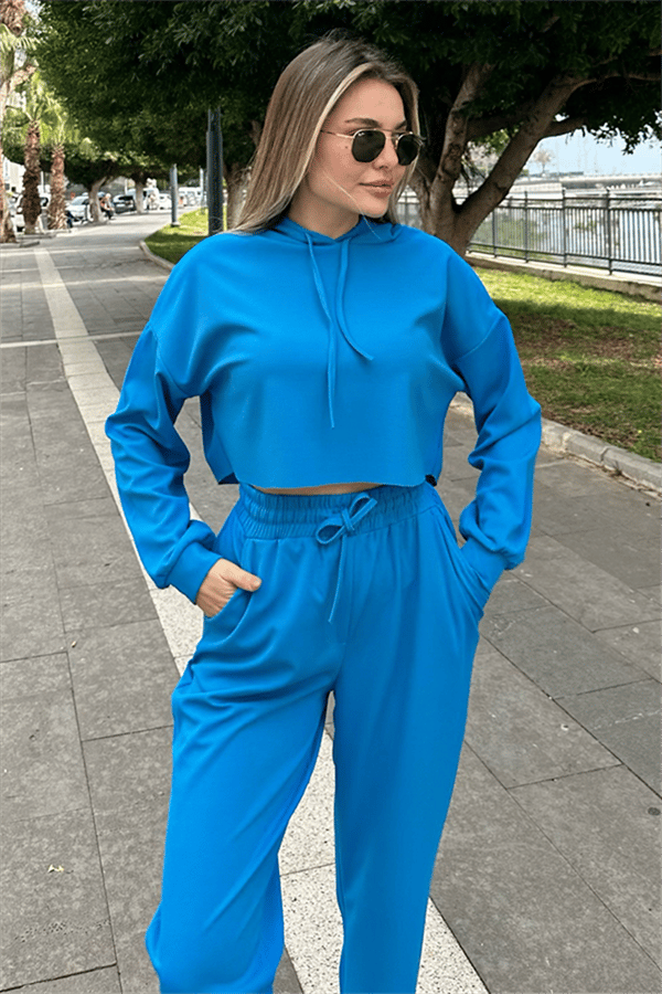 Maddie jogger sport takım - Mavi