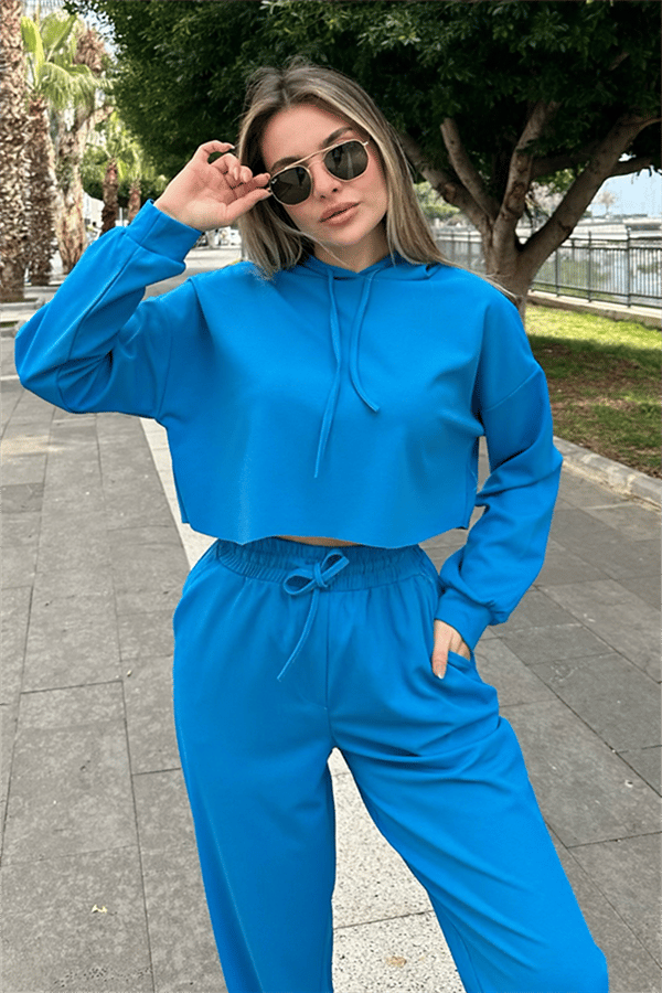 Maddie jogger sport takım - Mavi
