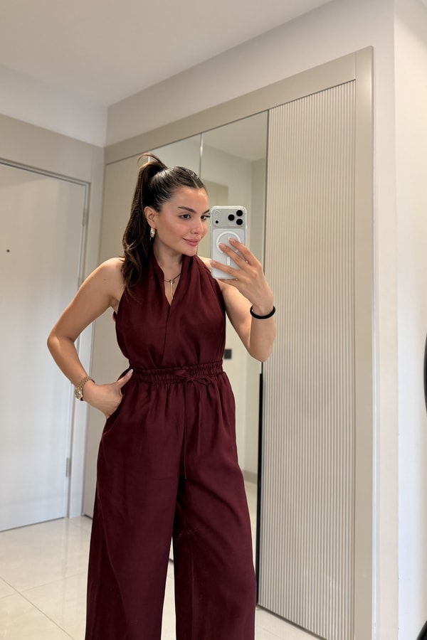 Moiss Bordo Keten Bel Lastikli Takım