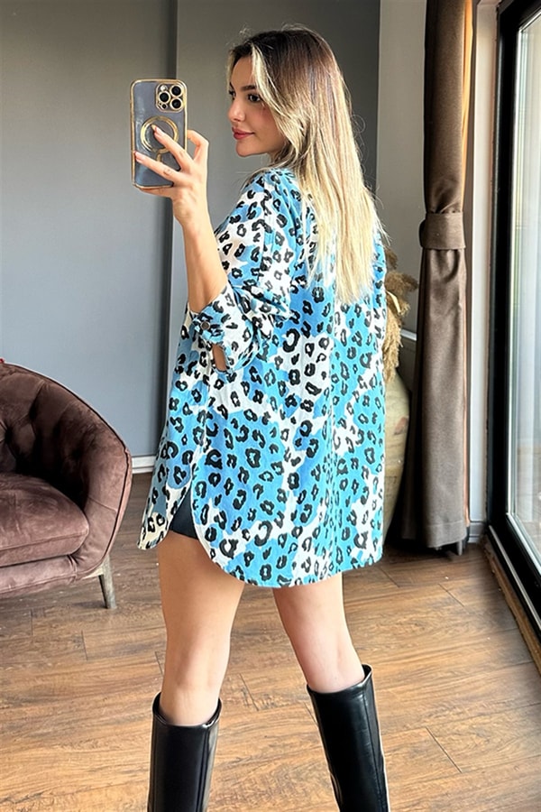 Ocean leo oversize gömlek ceket