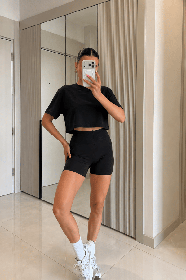 Ola Siyah Marka Model Spor Tshirt