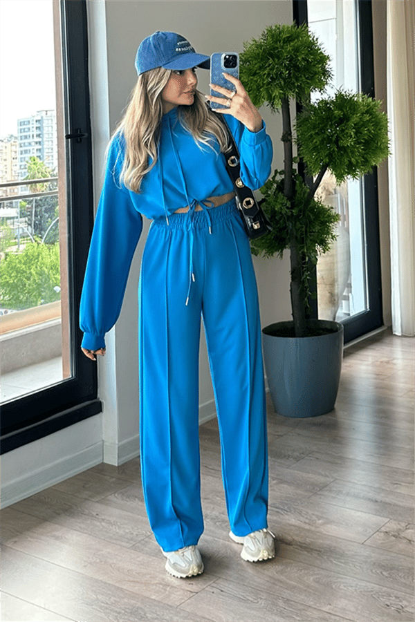 Olivia jogger sport takım - Mavi