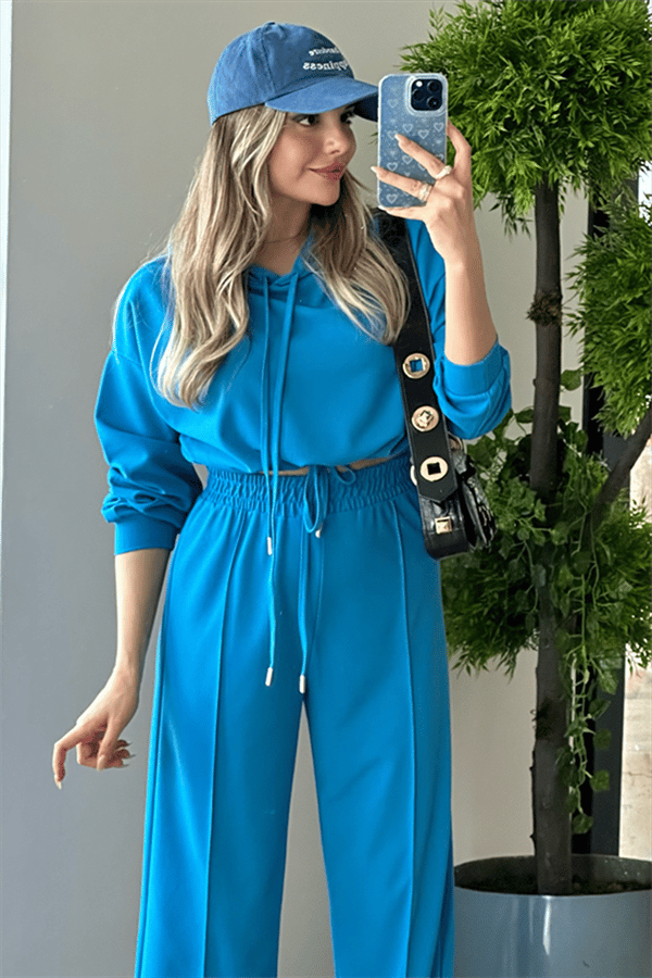 Olivia jogger sport takım - Mavi