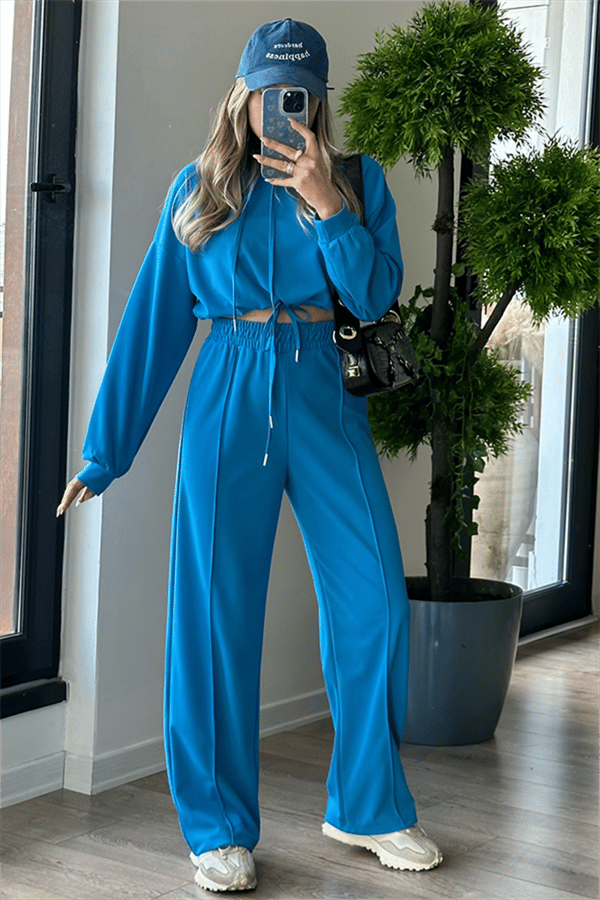 Olivia jogger sport takım - Mavi