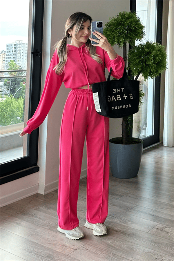 Olivia jogger sport takım - Pembe