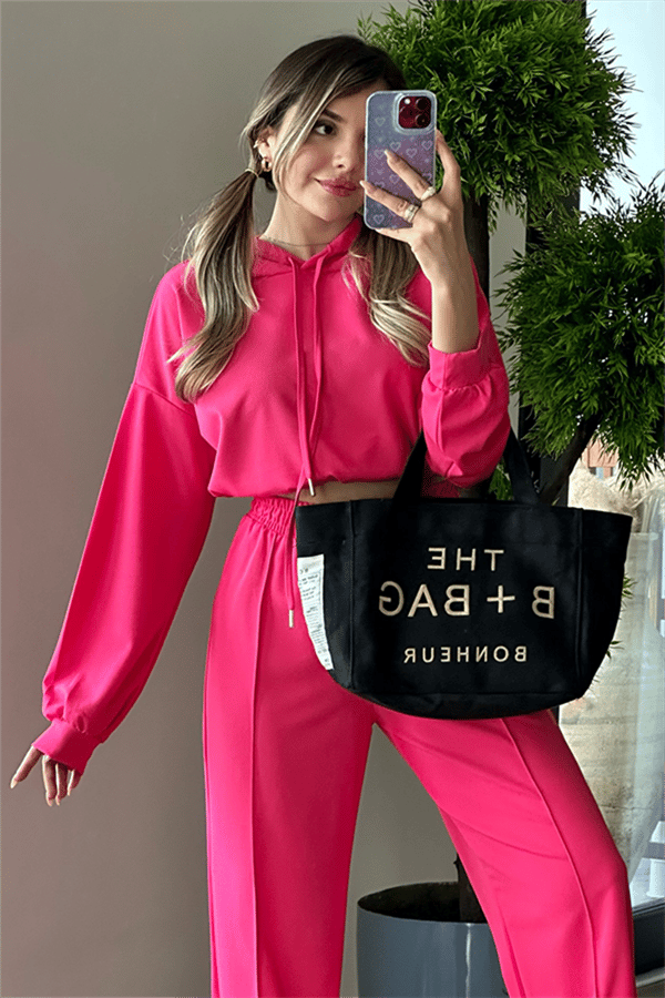 Olivia jogger sport takım - Pembe