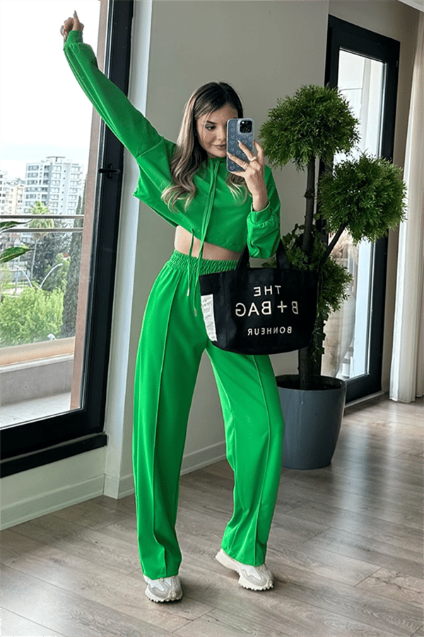 Olivia jogger sport takım - Yeşil