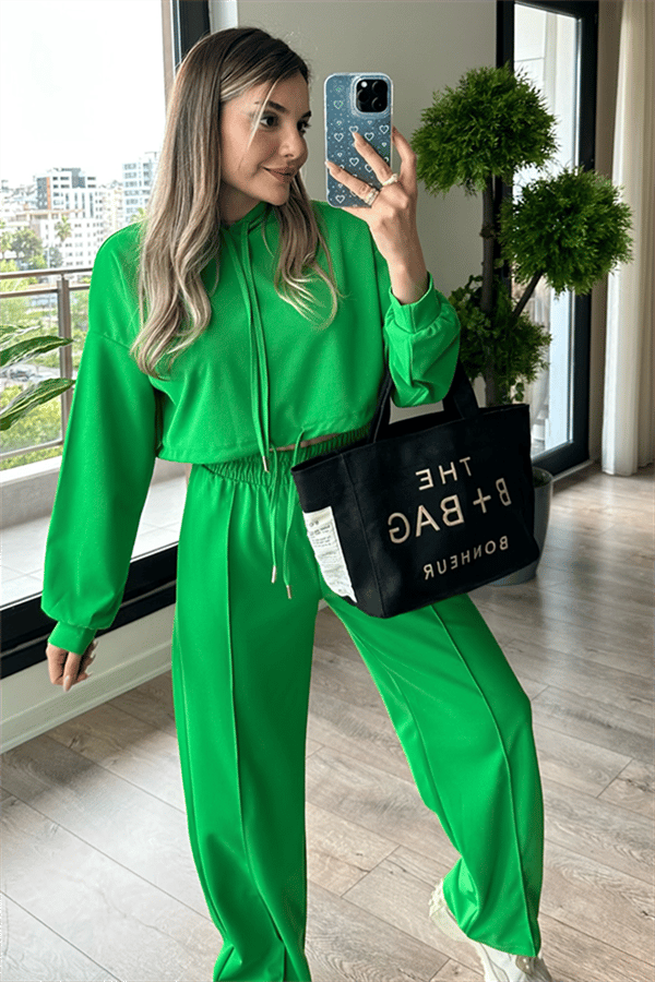 Olivia jogger sport takım - Yeşil