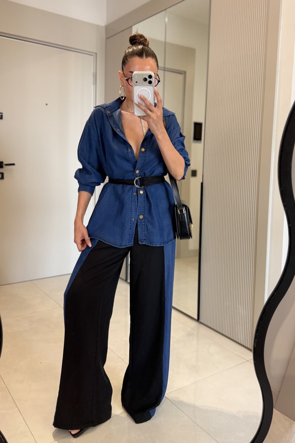 Ventus Midblue Garnili Tensel Denim Takım