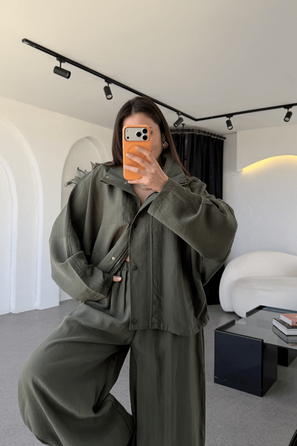 Vessi Haki Premium Bomber İkili Takım