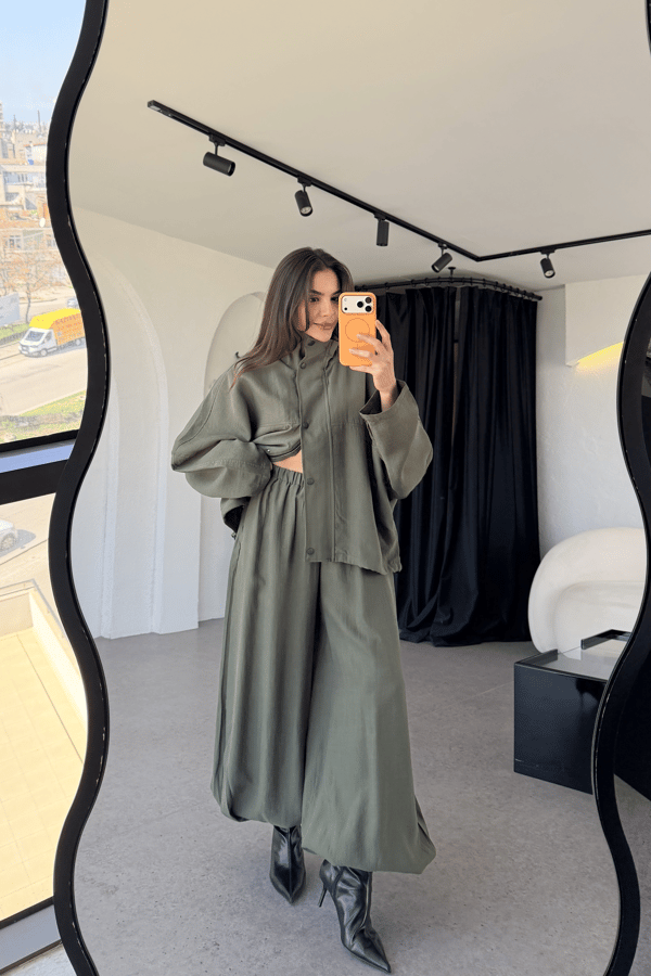 Vessi Haki Premium Bomber İkili Takım
