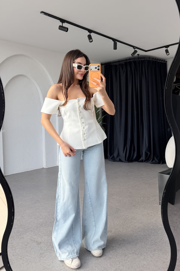 Vitalis Lightblue Baggy Jean