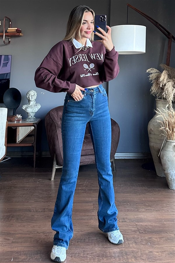Zr midblue ispanyol jean