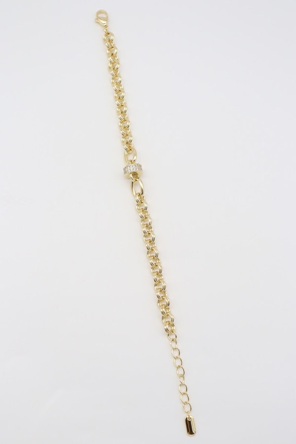 Vıp Bileklik 14 K-13718 (17+2cm)
