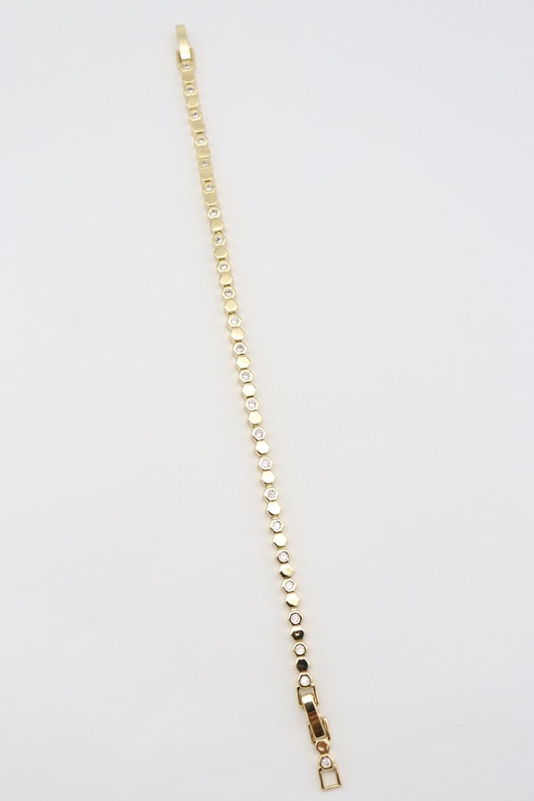 Vıp Bileklik 14 K-13751 (17+2cm)