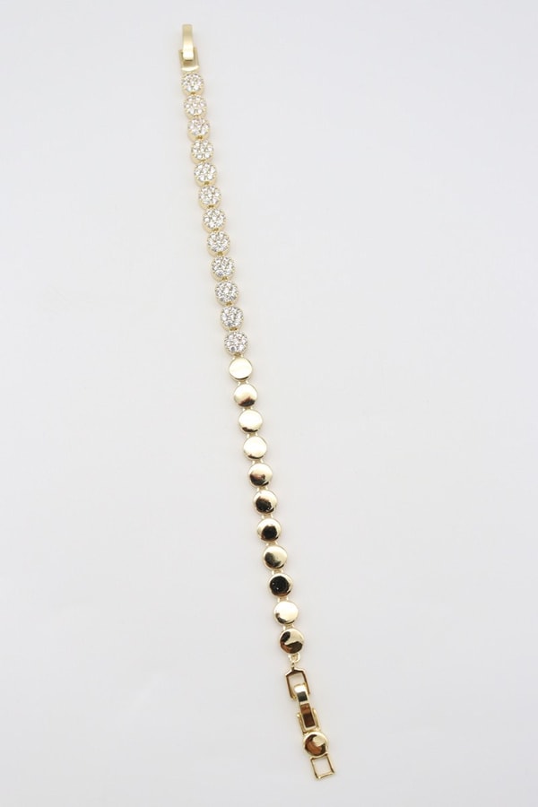 Vıp Bileklik 14 K-13758 (17+2cm)